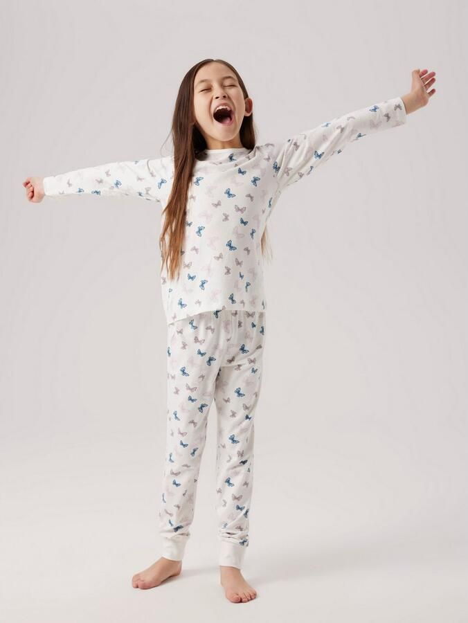 Name It Pyjama NKFNIGHTSET JET STREAM BUTTERFLY NOOS (set 2-delig) - Foto 4