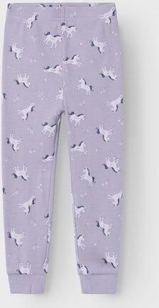 Name it MINI NMFNIGHTSET UNICORN lila Pyjama Paars Meisjes Stretchkatoen Ronde hals 110 116 - Foto 8