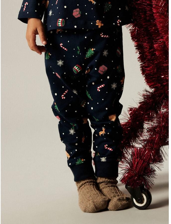 Name It Pyjama NMNVISMAS LS NIGHTSET (set 2-delig)