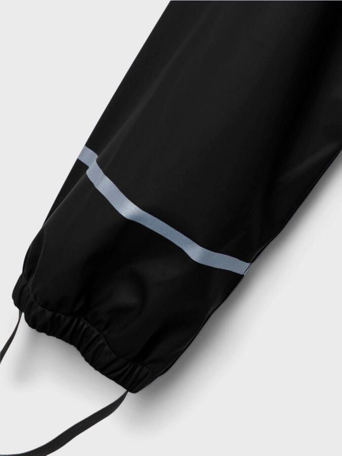 Name It Regenbroek NKNDRY voor meisjes met reflecterende details effen basic regular fit synthetische vezel geweven