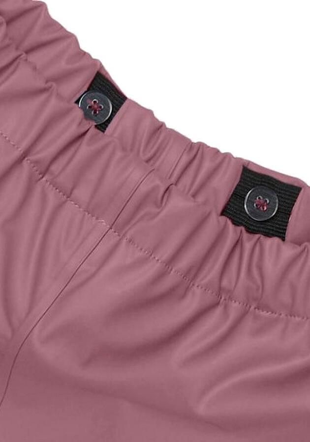 Name It Regenbroek NKNDRY voor meisjes met reflecterende details effen basic regular fit synthetische vezel geweven