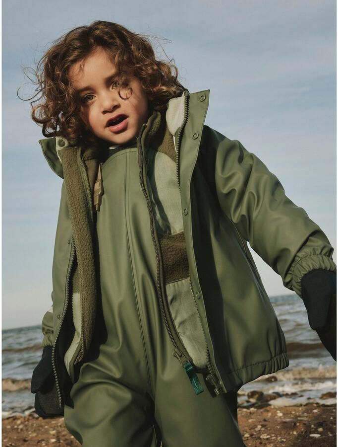 Name It Regenjas NKNDRY10 voor met regenjas en broek in set (set 2-delig)