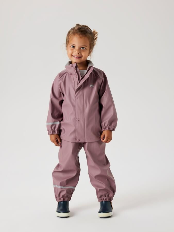 Name It Regenjas NKNDRY10 voor meisjes met regenjas en broek in set (set 2-delig) - Foto 6