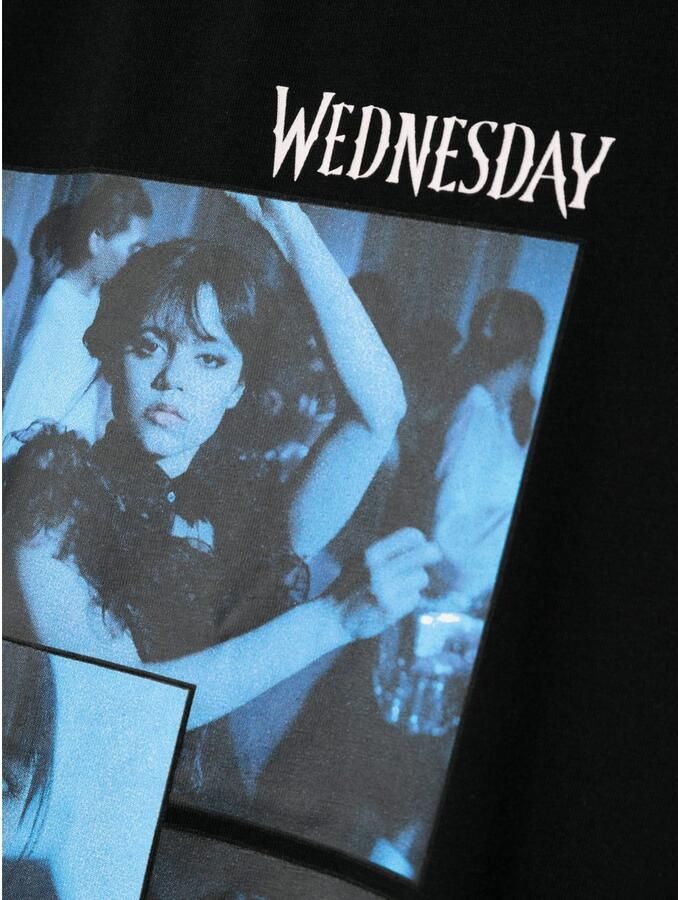 Name It Shirt met korte mouwen NKFJAX WEDNESDAY SS TOP BOX NOOS SKY