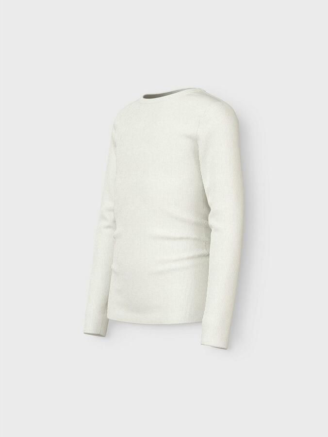 Name It Shirt met lange mouwen NKFNAKAL LS TOP NOOS in basisvorm en licht geribbelde kwaliteit - Foto 5