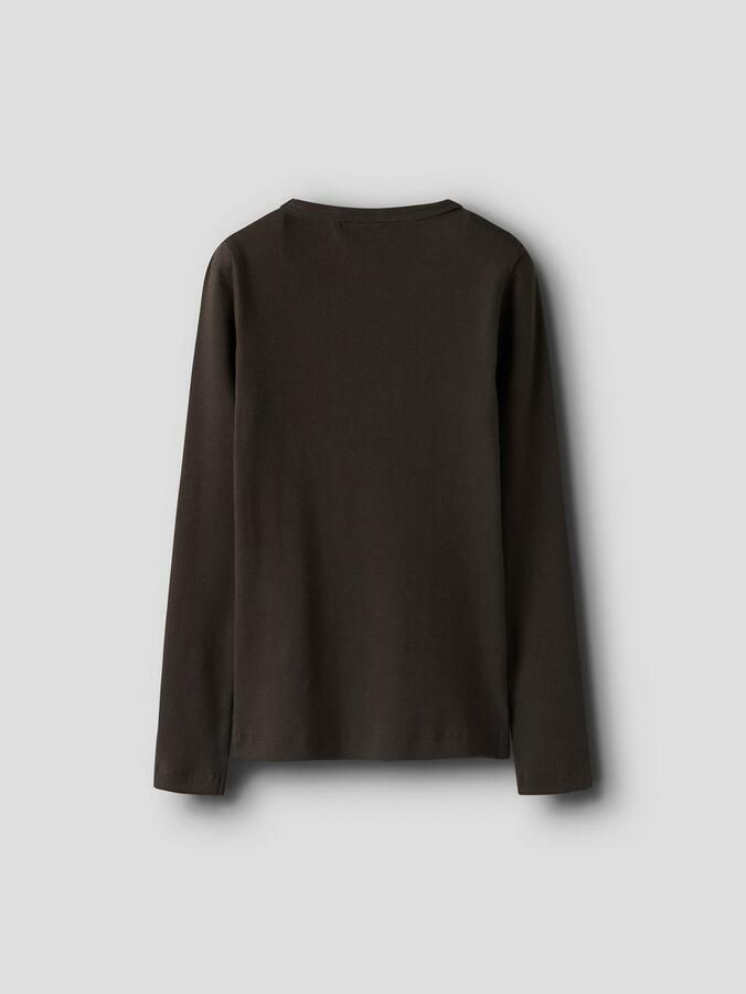 Name It Shirt met lange mouwen NKFNAKAL LS TOP NOOS in basisvorm en licht geribbelde kwaliteit - Foto 5