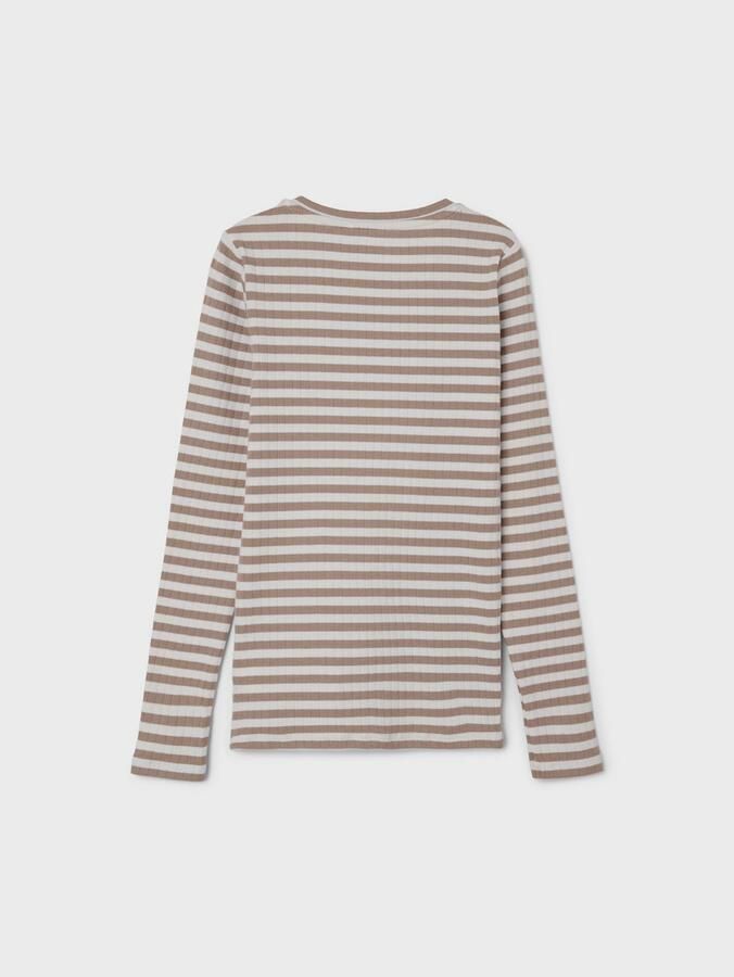 Name It Shirt met lange mouwen NKFSURAJA XSL LS TOP NOOS geweldige streepjes-look in geribbelde kwaliteit - Foto 6