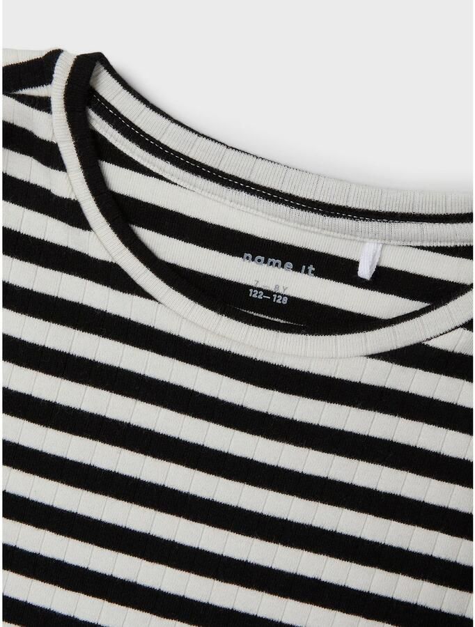 Name It Shirt met lange mouwen NKFSURAJA XSL LS TOP NOOS geweldige streepjes-look in geribbelde kwaliteit - Foto 2