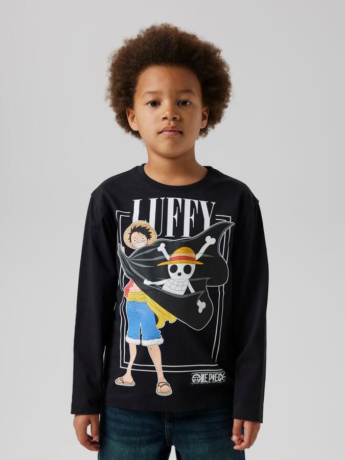 Name It Shirt met lange mouwen NKMARK ONEPIECE LS NREG TOP BOX NOOS VDE - Foto 3