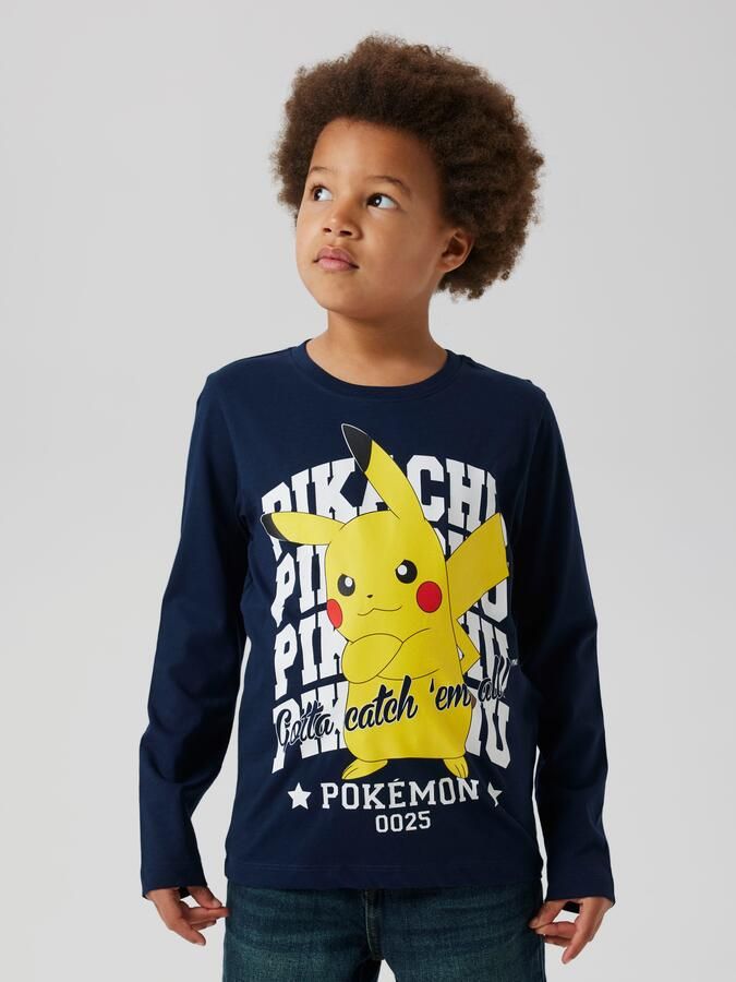 Name It Shirt met lange mouwen NKMAST POKEMON LS NREG TOP BOX NOOS SKY - Foto 4