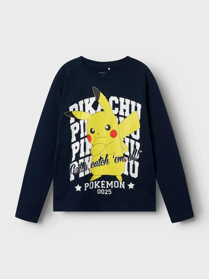 Name It Shirt met lange mouwen NKMAST POKEMON LS NREG TOP BOX NOOS SKY - Foto 3