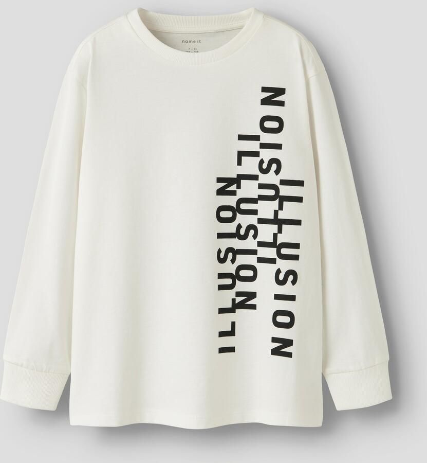Name It Shirt met lange mouwen NKMOBAY LS NREG TOP PB