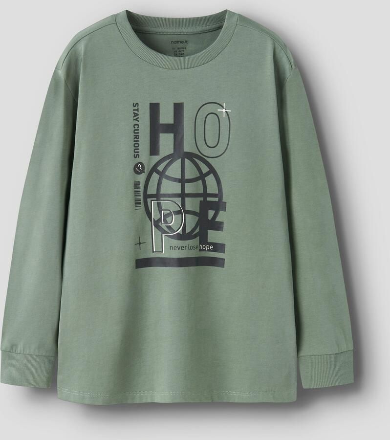 Name It Shirt met lange mouwen NKMOBAY LS NREG TOP PB - Foto 2