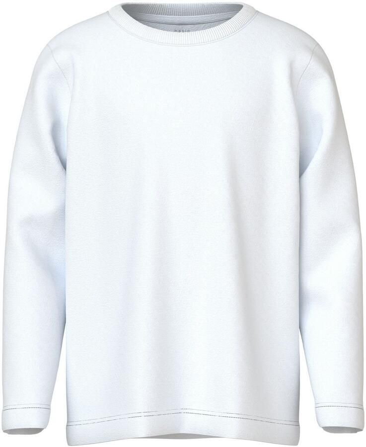 Name it KIDS longsleeve NKMVOBBO wit Jongens Katoen Ronde hals Effen 134 140 - Foto 7