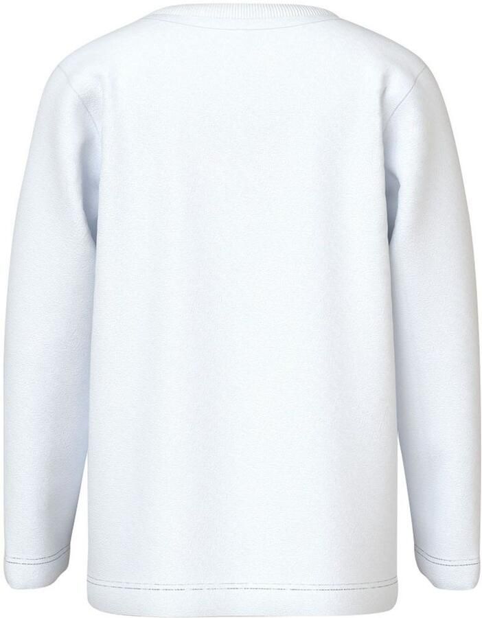 Name it KIDS longsleeve NKMVOBBO wit Jongens Katoen Ronde hals Effen 134 140 - Foto 4
