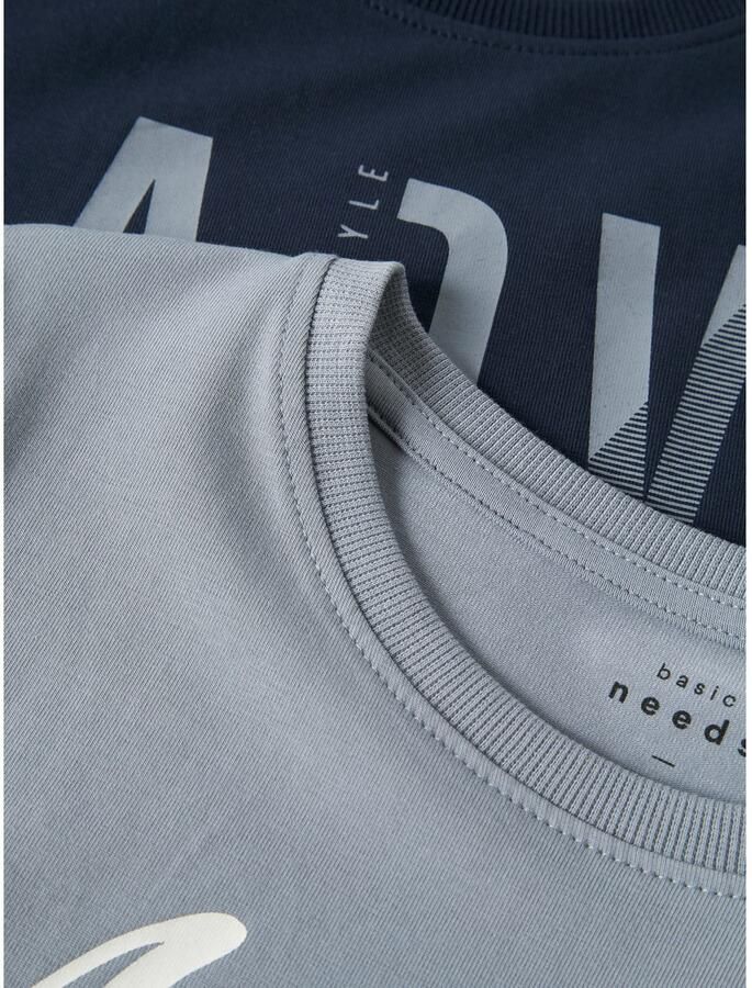 Name It Shirt met lange mouwen NKMVUX 2P LS TOP (set 2-delig)