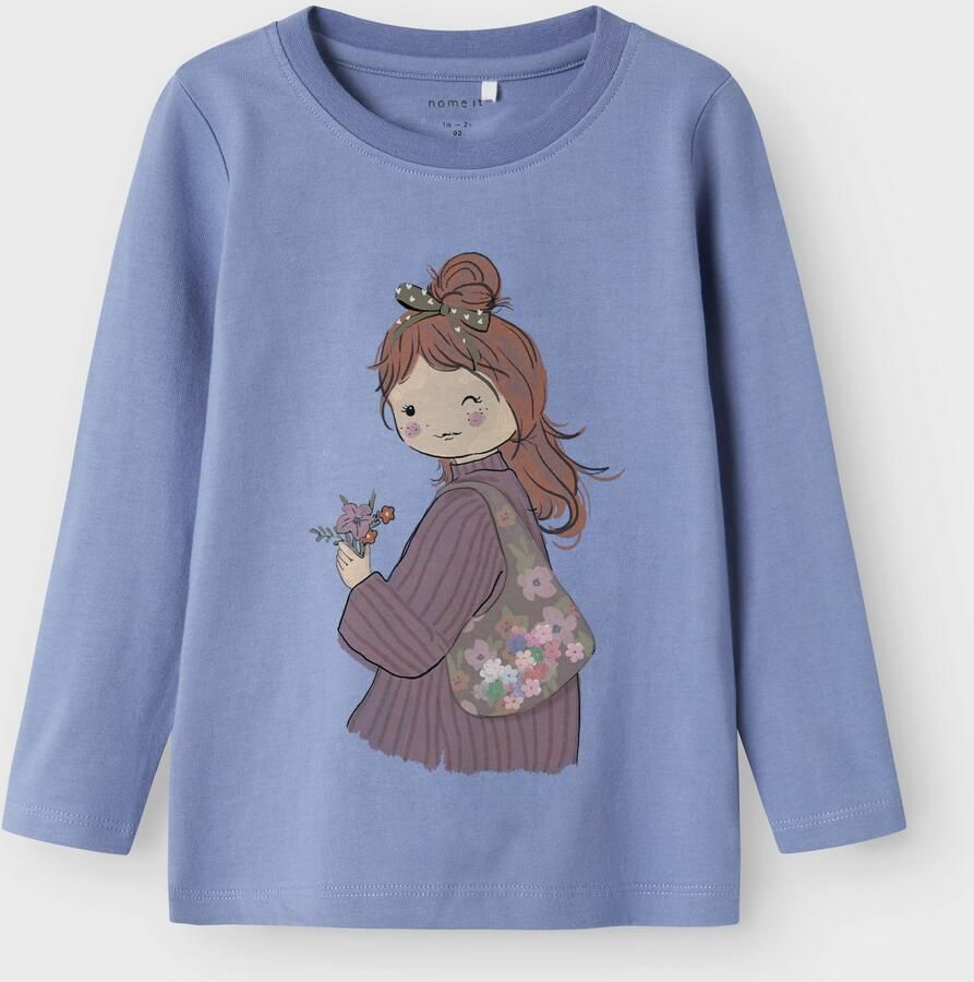 Name It Shirt met lange mouwen NMFOTREA LS TOP BOX