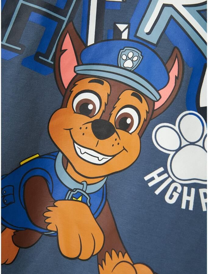 NAME IT MINI Paw Patrol longsleeve blauw Jongens Stretchkatoen Ronde hals - Foto 2