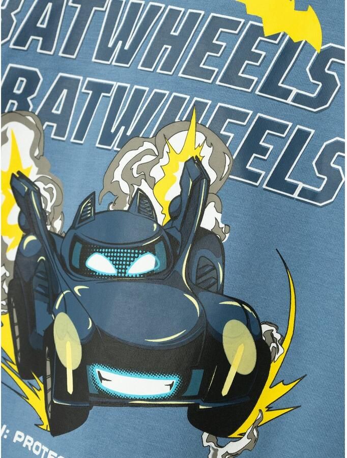 Name It Shirt met lange mouwen NMMJATZY BATWHEELS LS TOP NOOS WAB