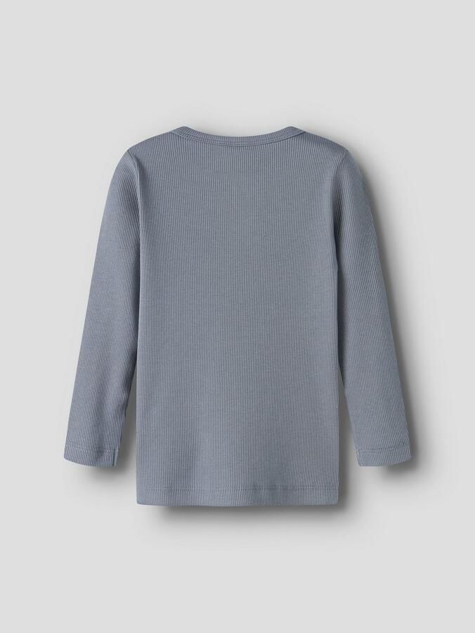 Name It Shirt met lange mouwen NMMKAB LS TOP NOOS in henley-stijl met korte knoopsluiting bij de halslijn - Foto 4