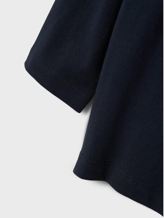 Name it MINI longsleeve NMMVOBBO donkerblauw Jongens Katoen Ronde hals 104 - Foto 2