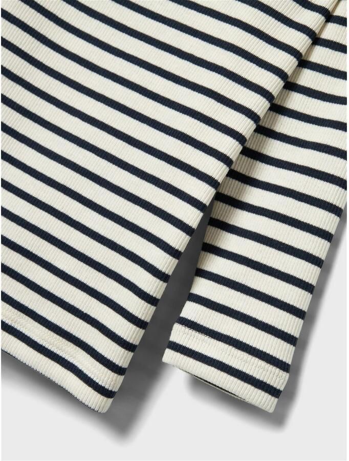 Name It Shirt met lange mouwen NMNBANI LS XSL TOP NOOS Strepen-look in geweldige ribkwaliteit - Foto 2