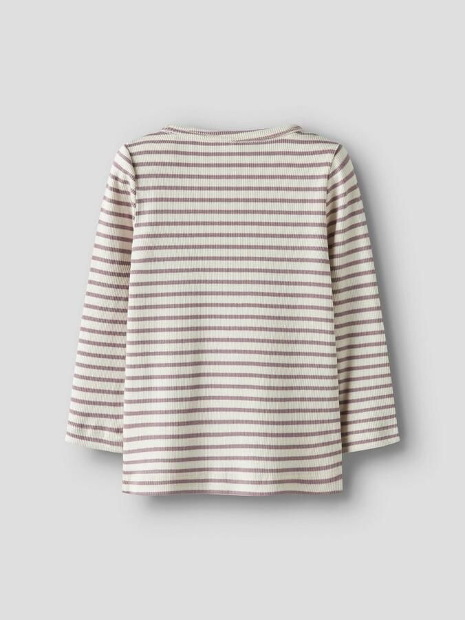 Name It Shirt met lange mouwen NMNBANI LS XSL TOP NOOS Strepen-look in geweldige ribkwaliteit - Foto 5