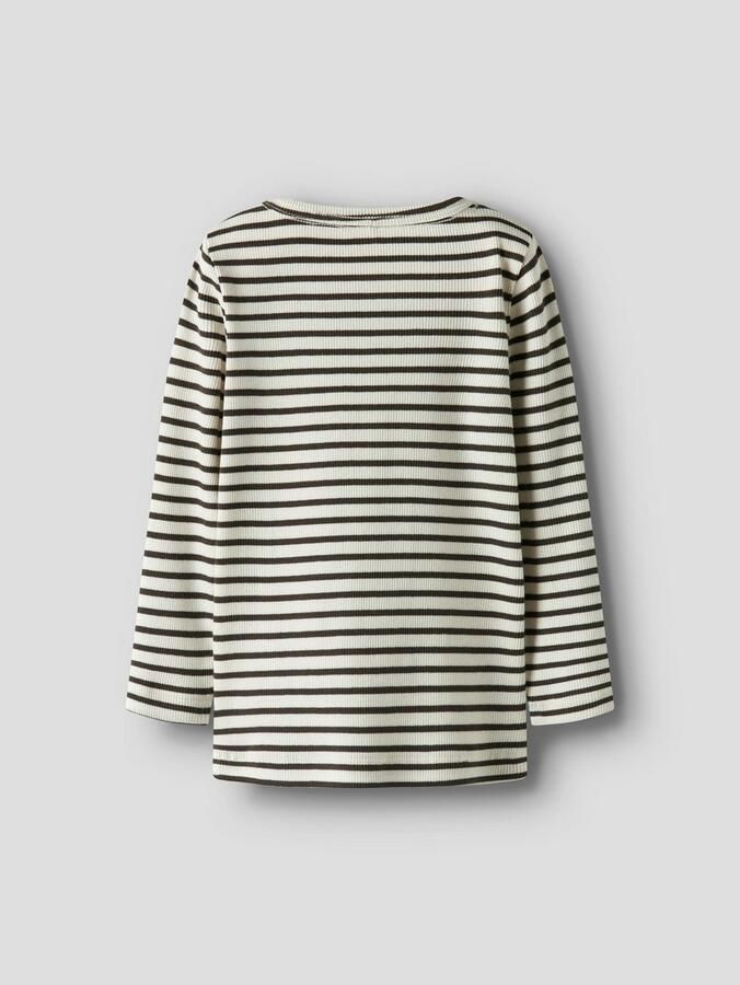 Name It Shirt met lange mouwen NMNBANI LS XSL TOP NOOS Strepen-look in geweldige ribkwaliteit - Foto 4
