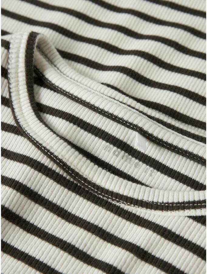 Name It Shirt met lange mouwen NMNBANI LS XSL TOP NOOS Strepen-look in geweldige ribkwaliteit - Foto 3