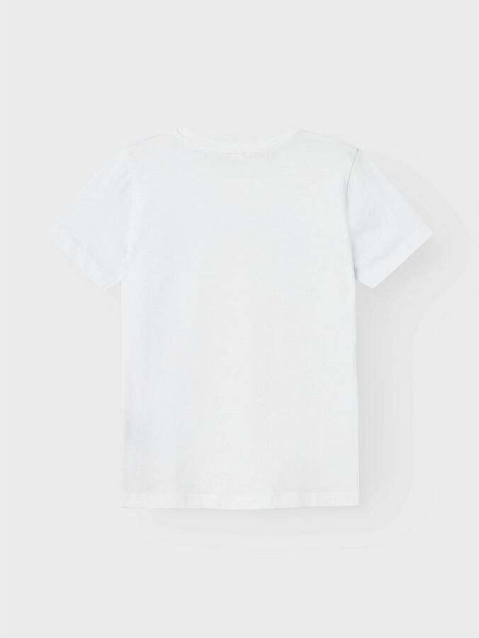 Name it KIDS T-shirt NKMMACAR NARUTO met printopdruk wit Jongens Stretchkatoen Ronde hals 122 128 - Foto 4