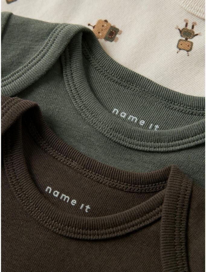 Name It Slaaponesie NBMBODY 3P LS ROBOT NOOS (set 3-delig) - Foto 2