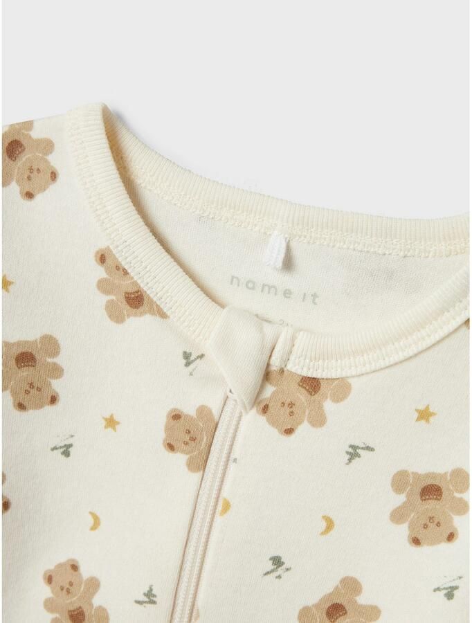 Name It Slaaponesie NBNNIGHTSUIT 2P ZIP FF JET BEAR NOOS (set 2-delig) - Foto 6