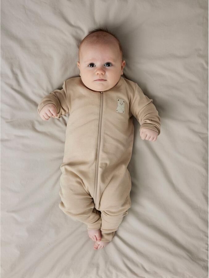 Name It Slaaponesie NBNNIGHTSUIT 2P ZIP FF JET BEAR NOOS (set 2-delig) - Foto 2