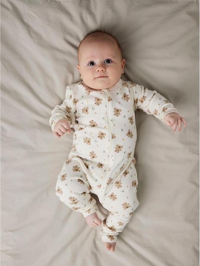 Name It Slaaponesie NBNNIGHTSUIT 2P ZIP FF JET BEAR NOOS (set 2-delig) - Foto 3