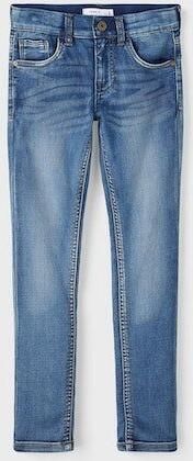 Name it KIDS slim fit jeans NKMTHEO denim blue Blauw Jongens Jog denim 104 - Foto 13