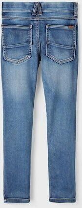 Name it KIDS slim fit jeans NKMTHEO denim blue Blauw Jongens Jog denim 104 - Foto 12