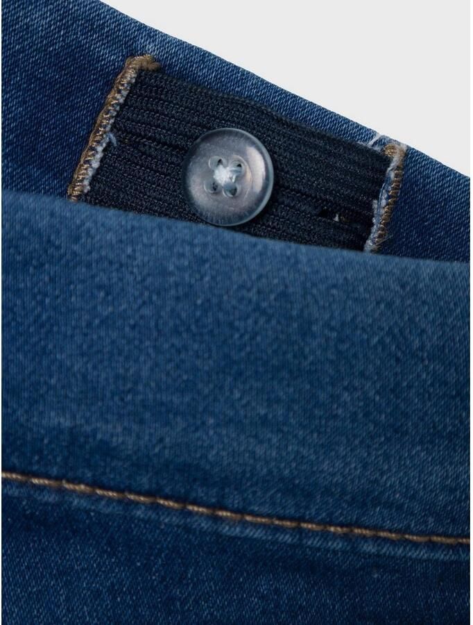Name it KIDS slim fit jeans NKMTHEO denim blue Blauw Jongens Jog denim 104 - Foto 3