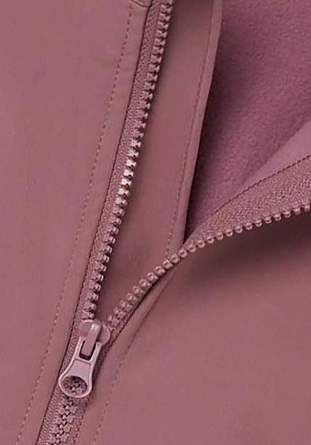 Name it MINI softshell buitenspeelpak NMNALFA oudroze Jas Jongens Polyester Capuchon 104 - Foto 2