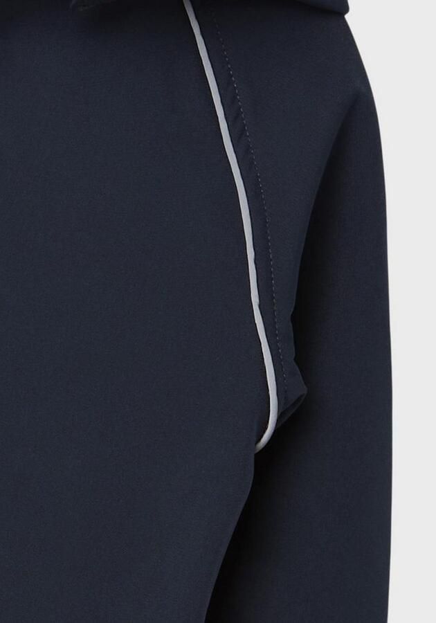 Name it MINI unisex softshell buitenspeelpak NMNALFA donkerblauw Jas Jongens Polyester Capuchon 104 - Foto 4