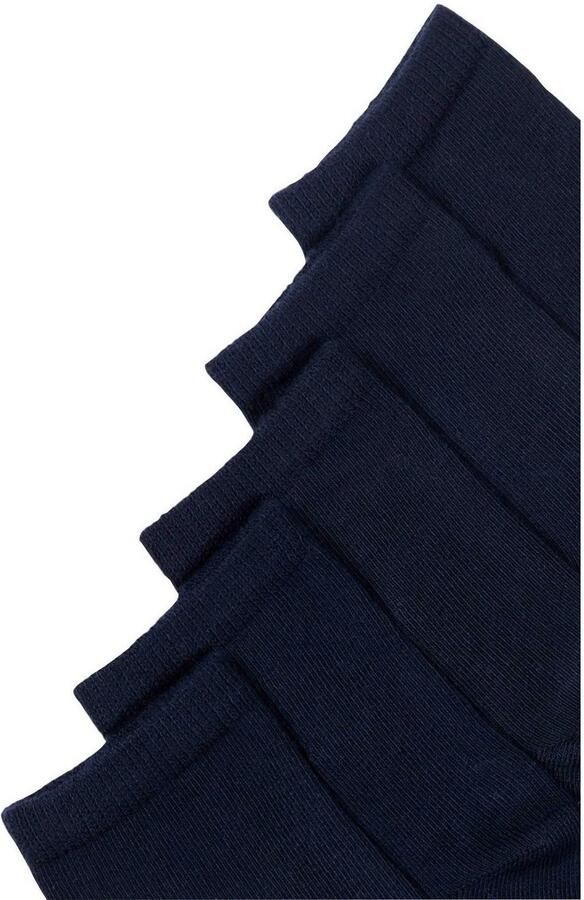 Name it KIDS sokken NKNSOCK set van 7 donkerblauw Stretchkatoen 31-33