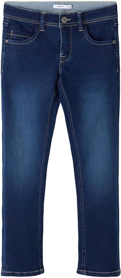 Name It Stretch jeans NKMSILAS voor jongens met verstelbare tailleband en slanke pasvorm - Foto 11