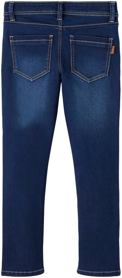 Name It Stretch jeans NKMSILAS voor jongens met verstelbare tailleband en slanke pasvorm - Foto 9