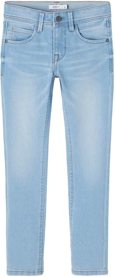 Name It Stretch jeans NKMSILAS voor jongens met verstelbare tailleband en slanke pasvorm - Foto 7