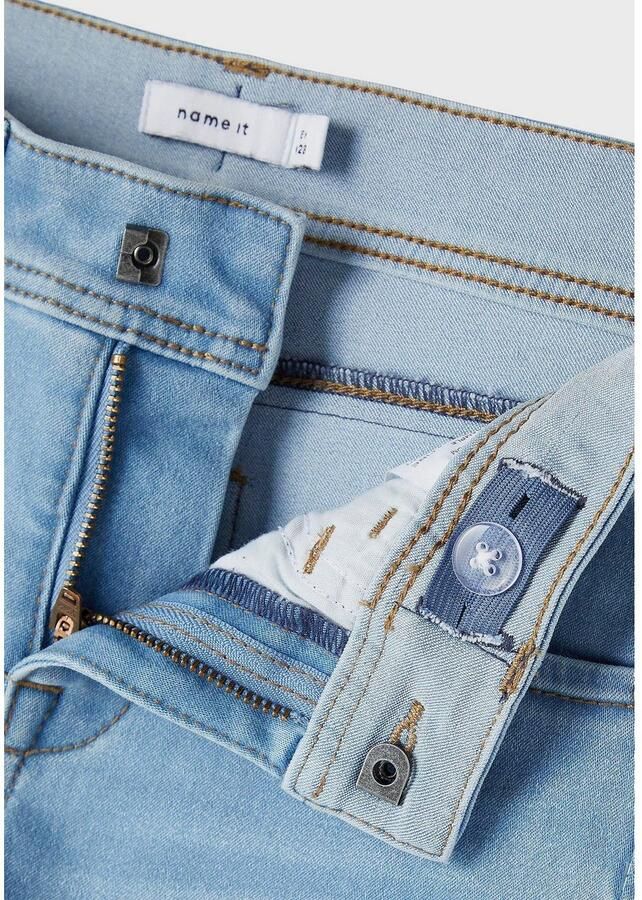 Name It Stretch jeans NKMSILAS voor jongens met verstelbare tailleband en slanke pasvorm - Foto 3