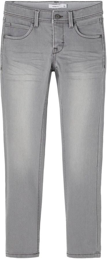 Name It Stretch jeans NKMSILAS voor jongens met verstelbare tailleband en slanke pasvorm - Foto 9