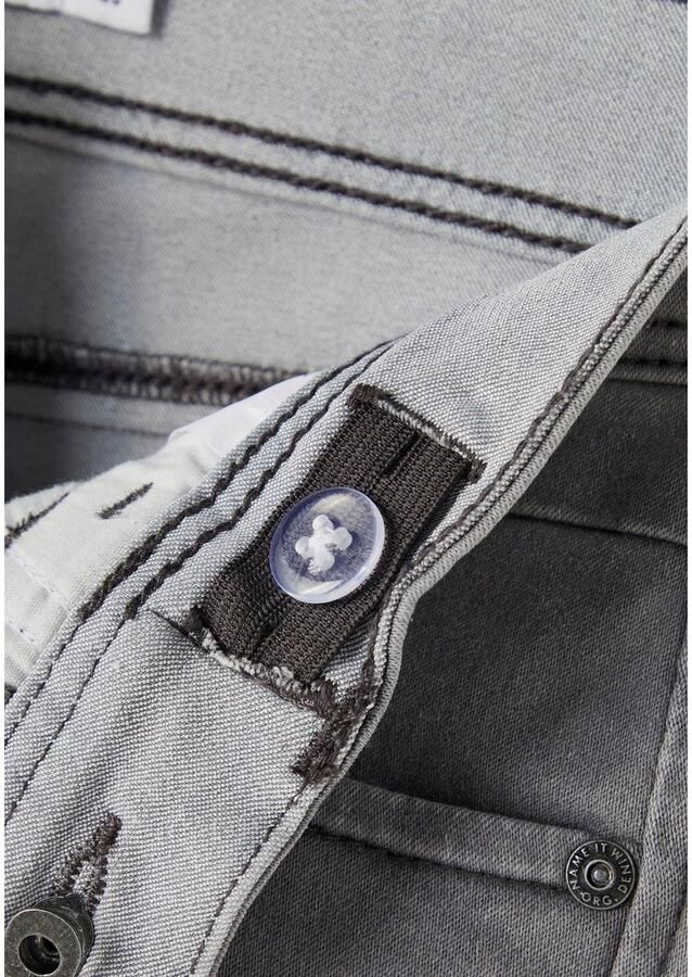 Name It Stretch jeans NKMSILAS voor jongens met verstelbare tailleband en slanke pasvorm - Foto 4