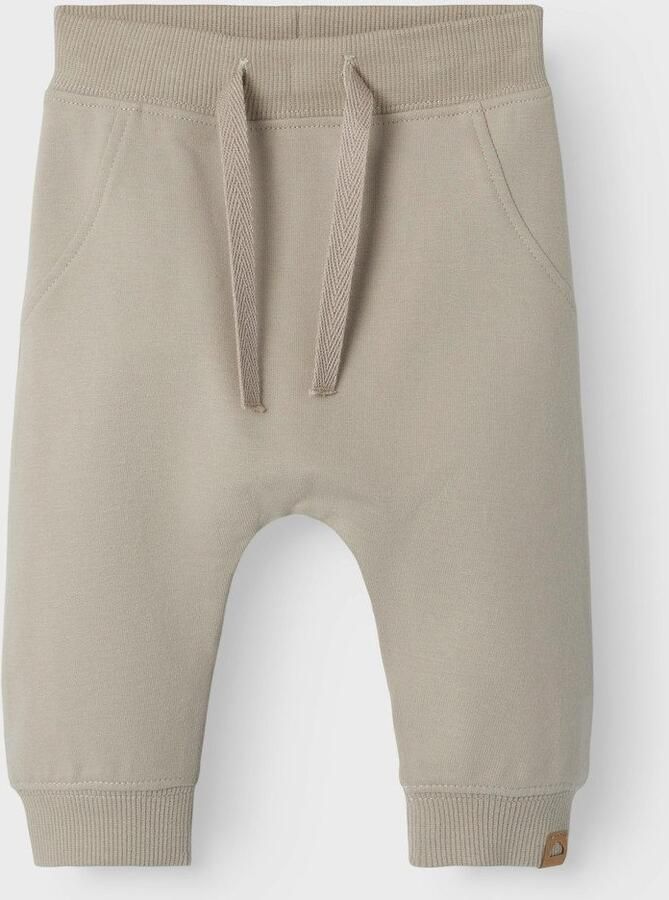 Name It Sweatbroek NBNTAKKI voor en met trekkoord effen casual regular fit katoenmix sweatstof - Foto 4