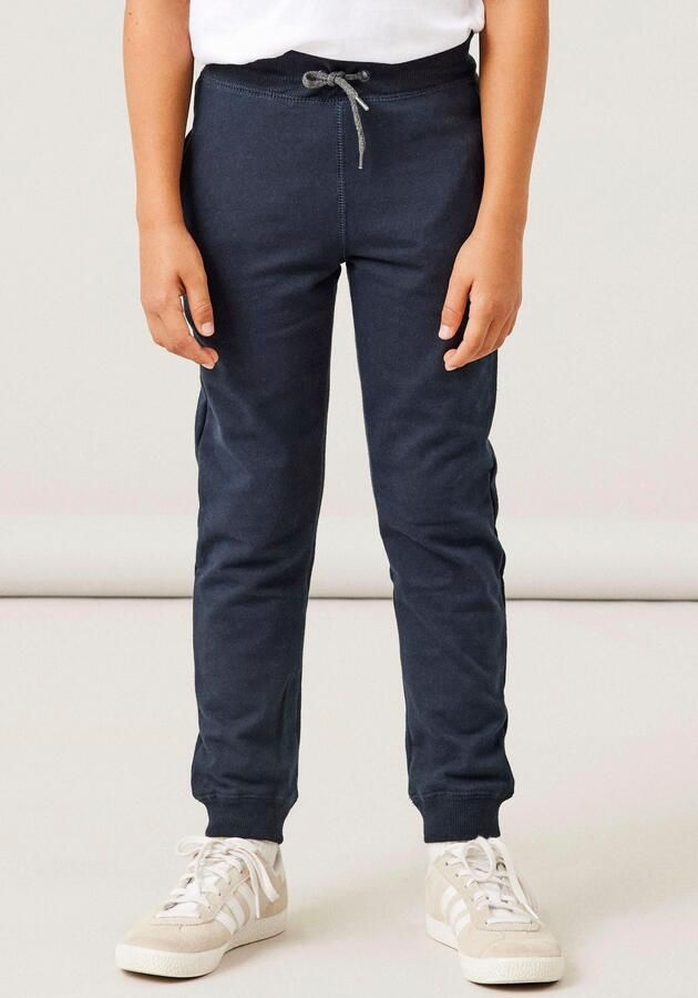 Name It Sweatbroek NKMSWEAT – Jogger met verstelbare tailleband en ribboorden - Foto 4