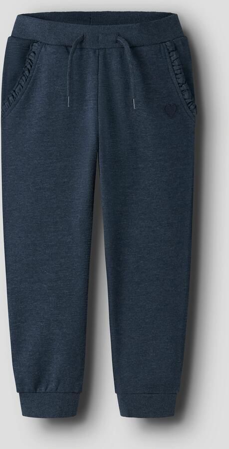 Name It Sweatbroek NMFVIMA SWE PANT BRU NOOS met schattige ruche detail - Foto 2