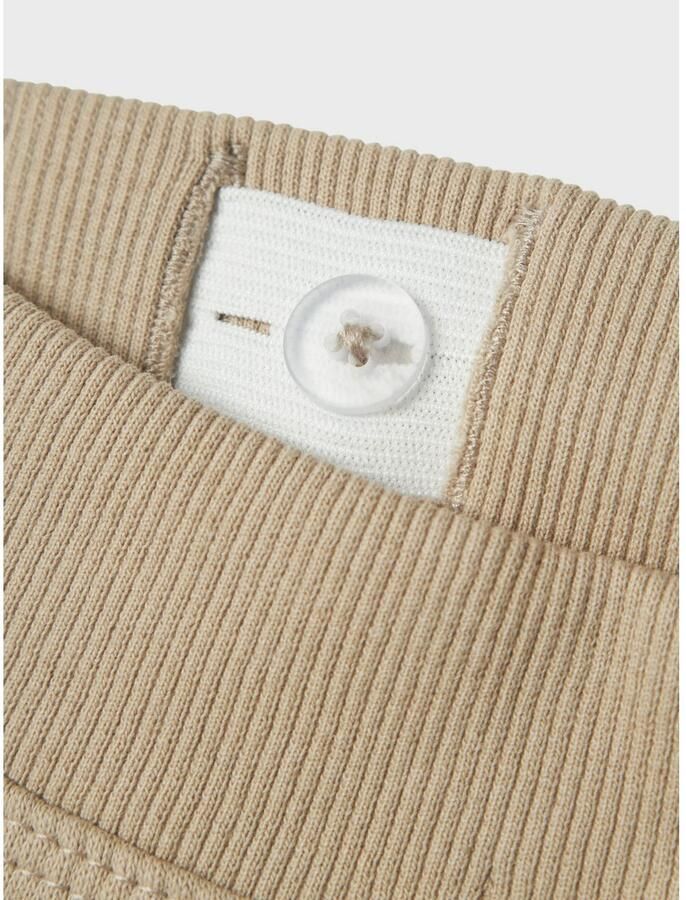 Name it MINI slim fit joggingbroek NMMVIMO lichtbruin Jongens Sweat Effen 104 - Foto 2